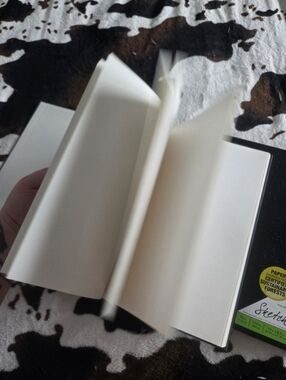 2 Blank Sketchbooks One With White And One With Cream Pages